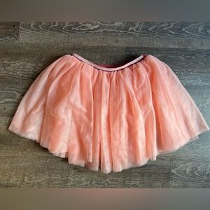 Matilda Jane Peach Tutu Skirt Girls Size L